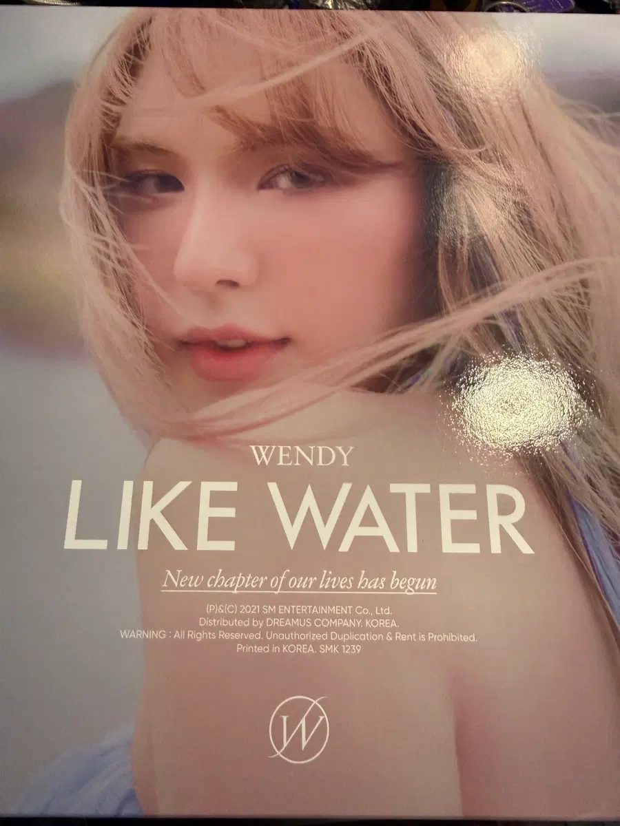 웬디 1집 LIKE WATER LP