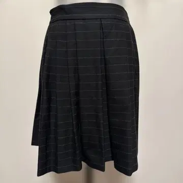 ARMANI JEANS 미니스커트 플리츠 블랙 36