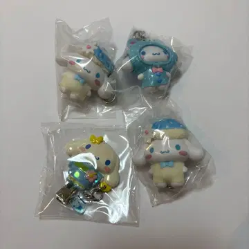 산리오 치비토모 앞머리 클립 시나모롤 4개 세트