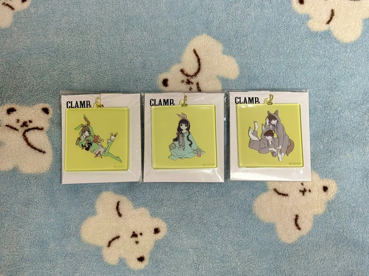 일본 클램프전 카드캡터 사쿠라 아크릴 키링