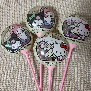 산리오 하우스 벌룬 루쿠아 오사카 구매 혜택 산리오 하우스 4개