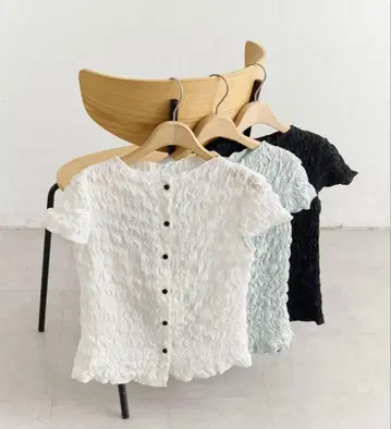 셔링 블라우스 반팔