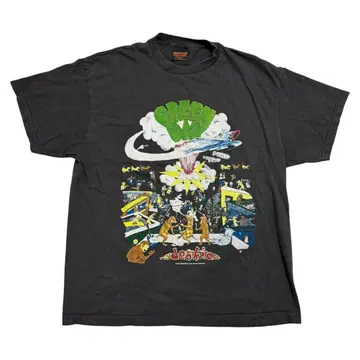 GREEN DAY DOOKIE TOUR ROCK TEE 그린 데이 XL