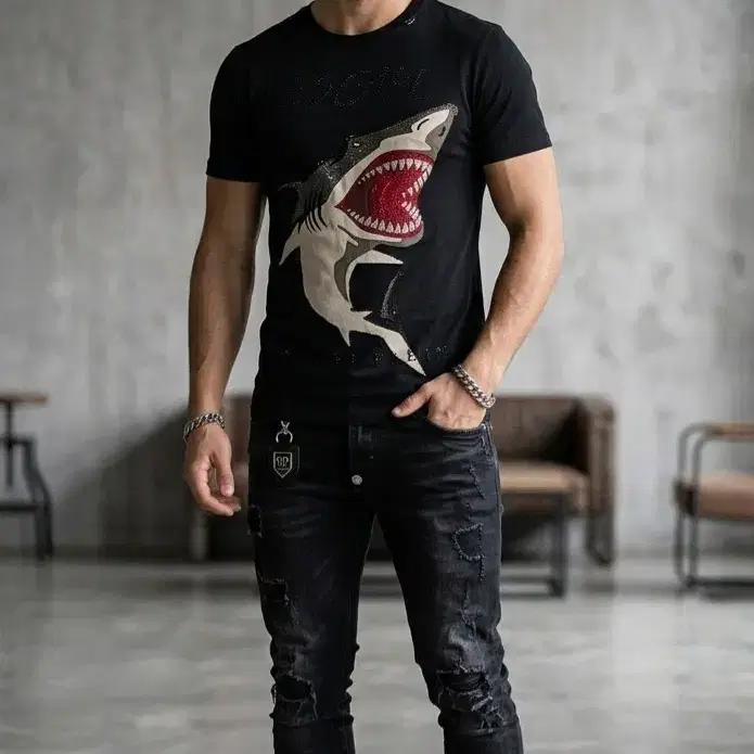 필립 플레인 (Philipp Plein) 정품 '이스케이프' 라인 크리스