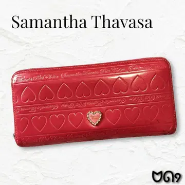 Samantha Thavasa 사만다 타바사 라운드 지퍼 장지갑