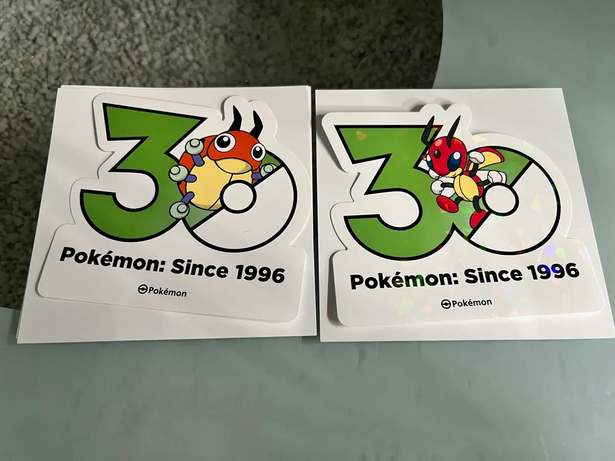 포켓몬 30주년 스티커 레디바+레디안