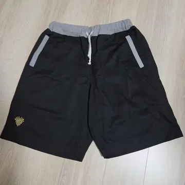 BALL LINE 농구 하프 팬츠 블랙