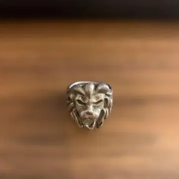 Lion Head Silver Ring