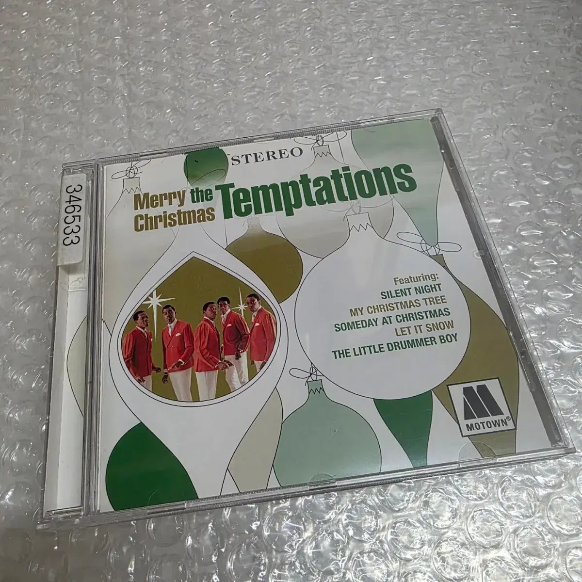 THE TEMPTATIONS - CD - MERRY CHRISTMAS