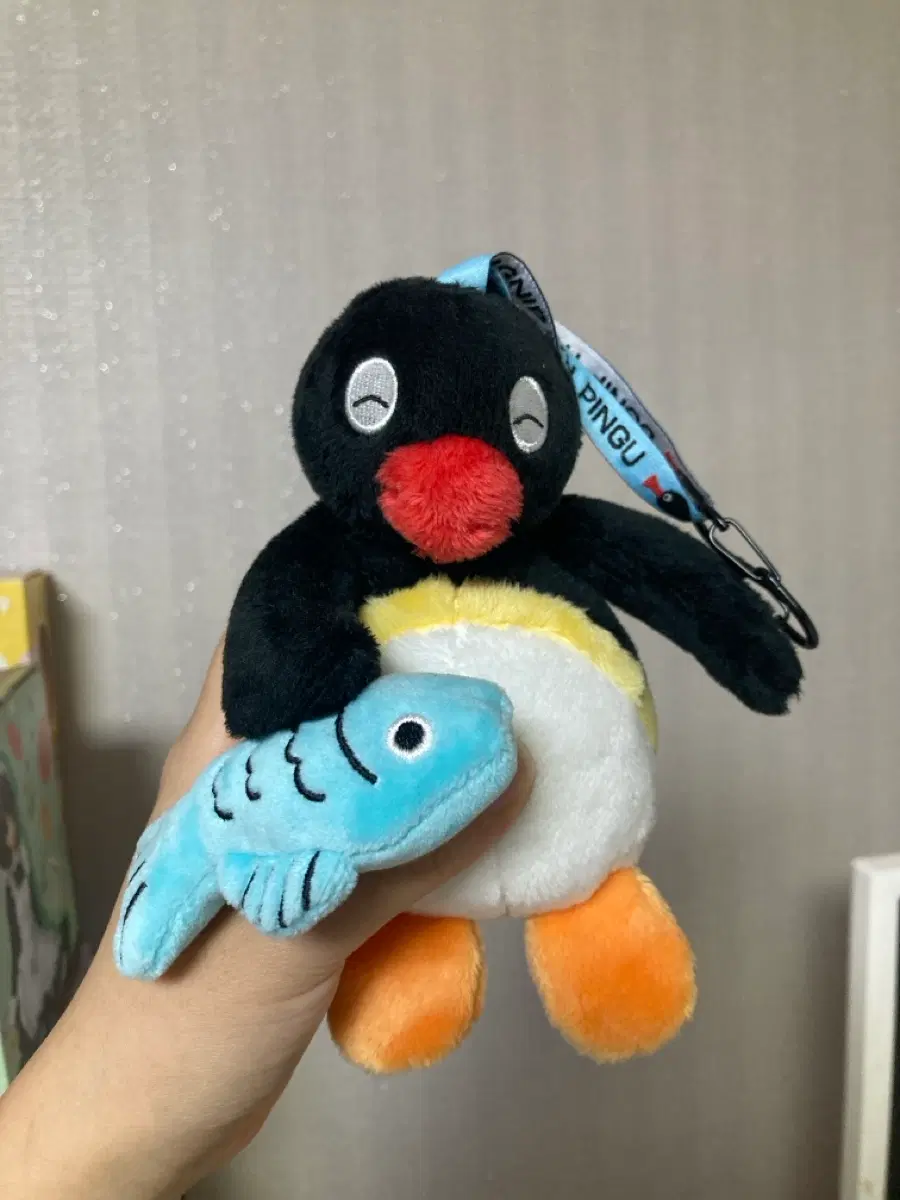 핑구 자석 인형