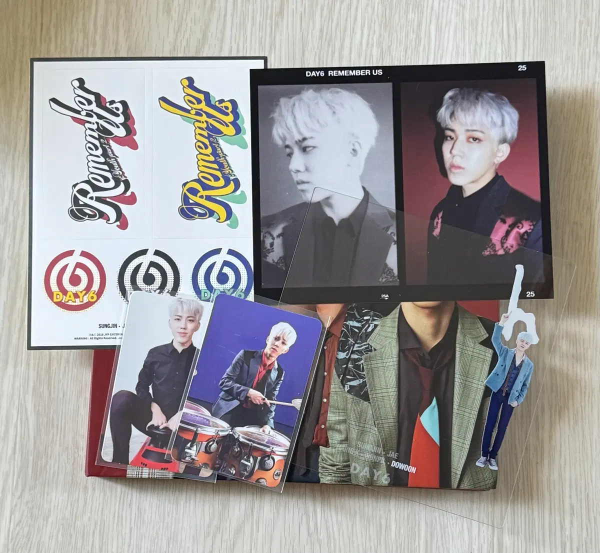 데이식스 행날앨범 도운세트