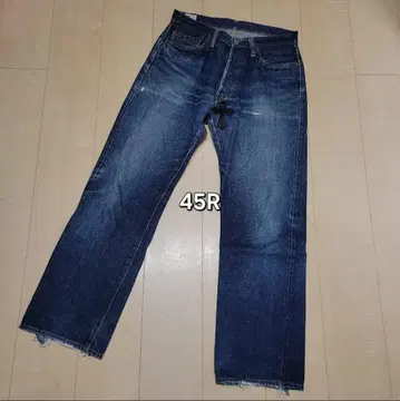 45R 크로스 패치 리메이크 데님