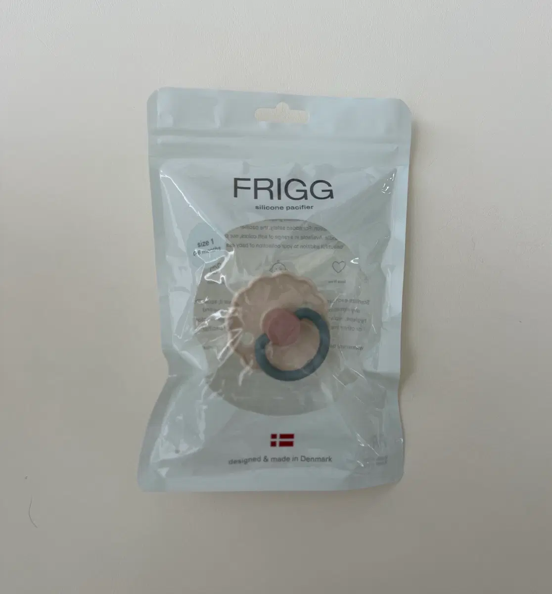 FRIGG 프리그 실리콘 공갈젖꼭지 쪽쪽이 새상품