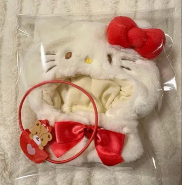 미사용 새상품 산리오 헬로키티 봉제 인형 코스튬 엔조이 아이돌
