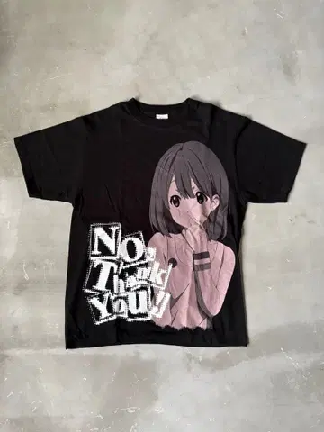 K-ON!! 케이온!! 히라사와 유이 셔츠 블랙 L