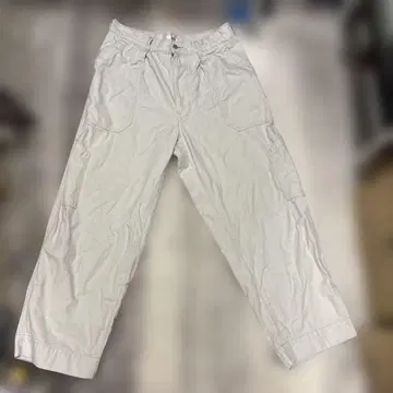 UNIQLO U 와이드핏 카고 팬츠 내추럴
