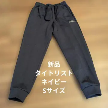 새상품 Titleist 타이틀리스트 팬츠 네이비 S 트레이닝 골프