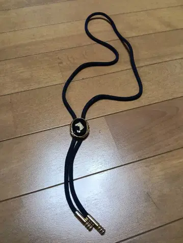 쇼와 레트로 말 모티브 루프 타이 초커
