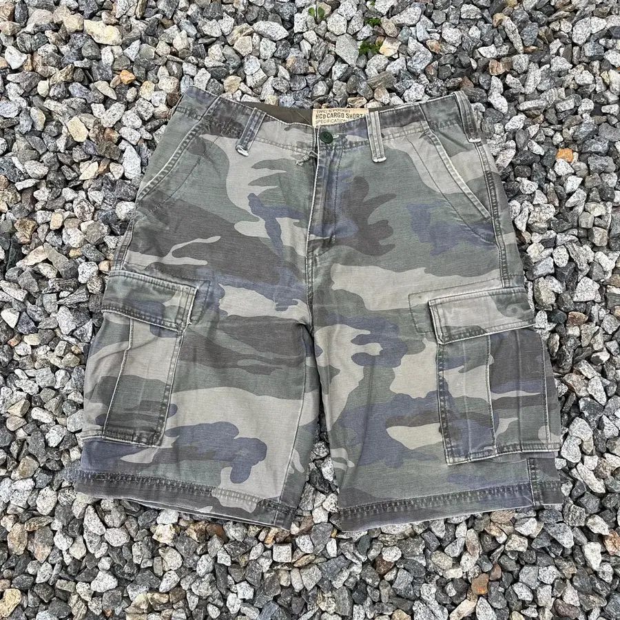 홀리스터 빈티지 카모팬츠 (실측확인)