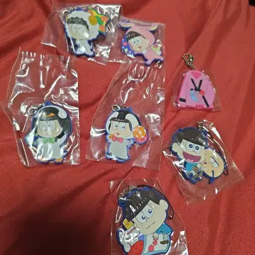 오소마츠 6쌍둥이 러버 홀더 3종