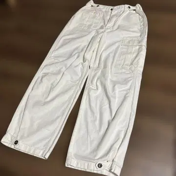 the Barnnet 카고 팬츠 화이트