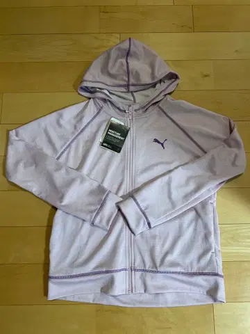 PUMA DRYCELL 집업 후드티 라이트 퍼플