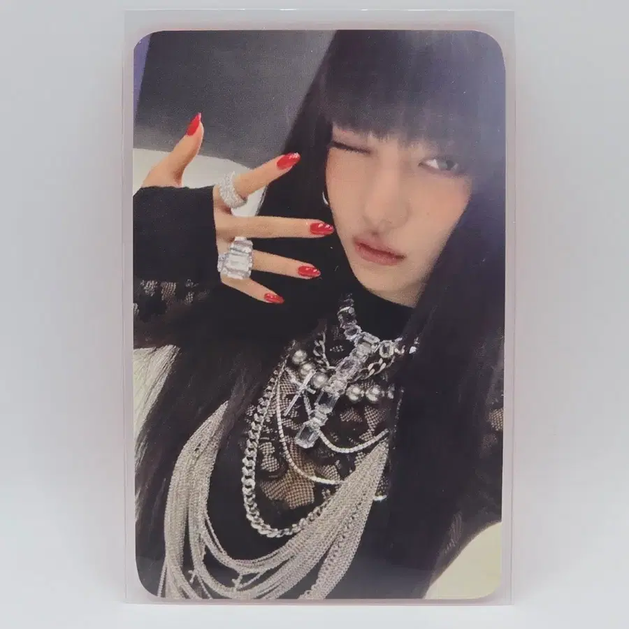 에스파 포토카드 리치맨 NY 뮤직 특전 닝닝