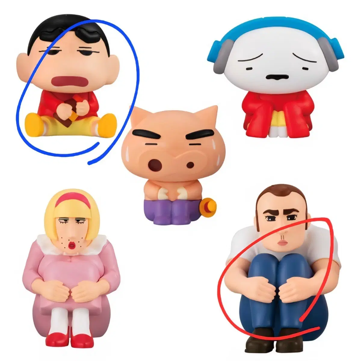 반다이 짱구는 못말려 마치보우케 7탄 가챠교환