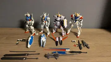 HG RG 건담 프라모델 정크 4체