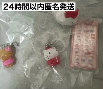 키티 산리오 모자 꽁지 드롭 메지루시
