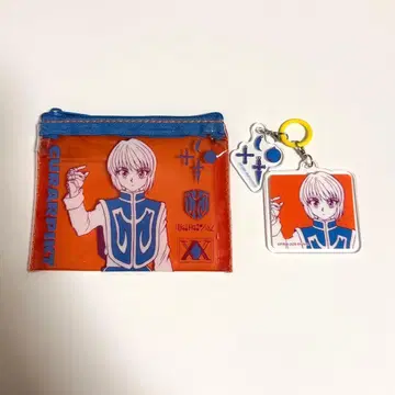 HUNTER x HUNTER 크라피카 클리어 파우치 메지루시 참