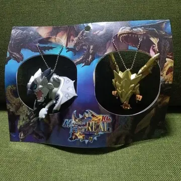USJ 몬스터 헌터 10주년 페어 키체인 리오레우스 리오레이라