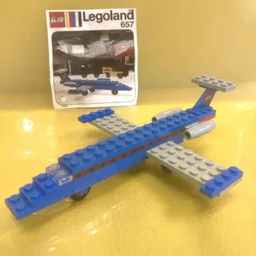 LEGO657 제트기 1974년