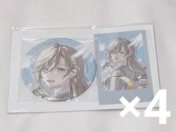 니지산지 카나에 생일 굿즈 2025 캔뱃지&폴라로이드풍 카드