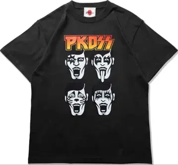 펑크 드렁커스 PKDSS T셔츠 KISS 헤비메탈 락 밴드 숯