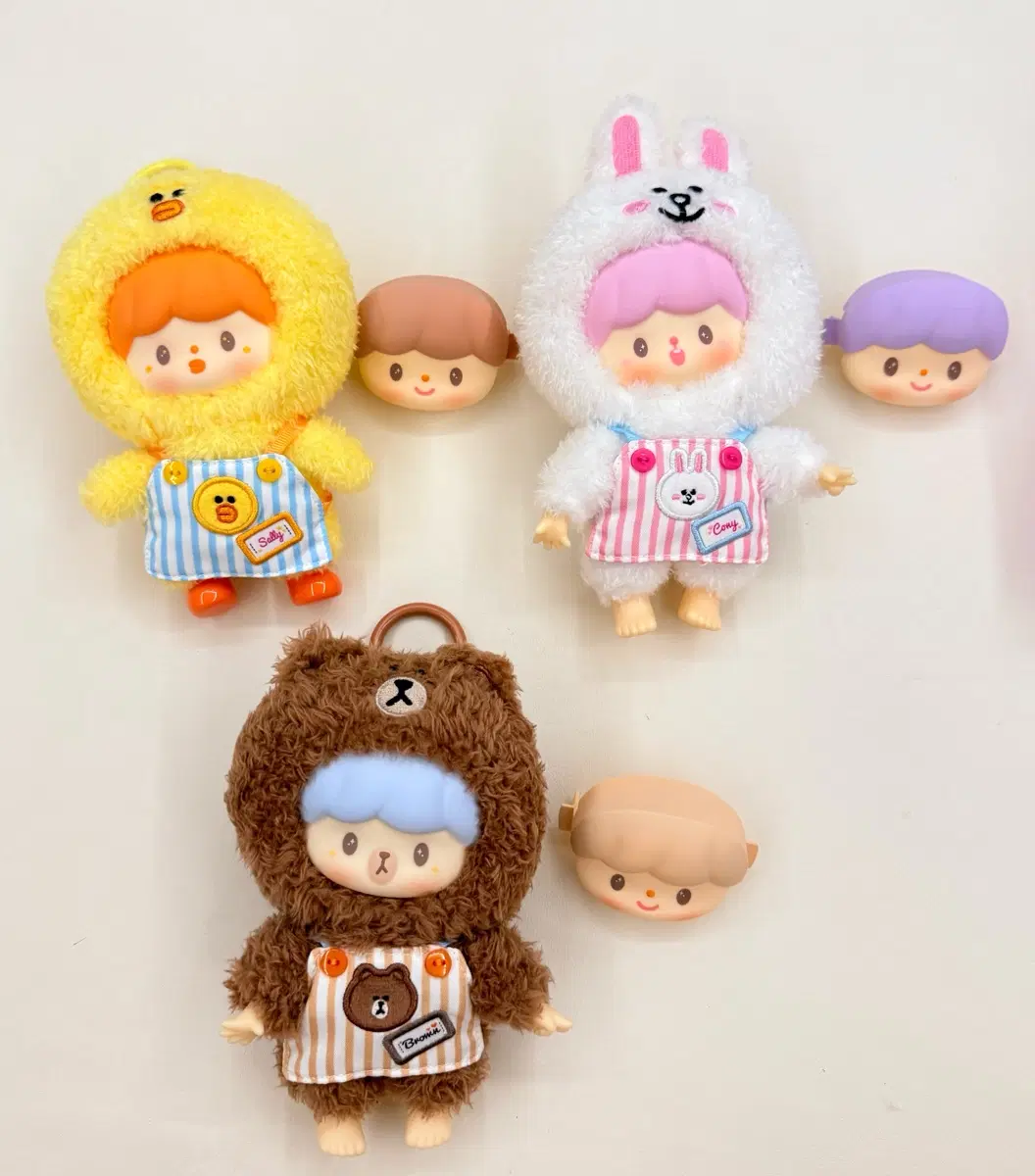 ZHUODAWANGx라인프랜즈 인형 키링