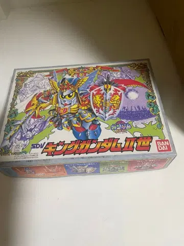 당시 레어 BANDAI SD 건담 BB전사 킹 건담 II세 프라모델
