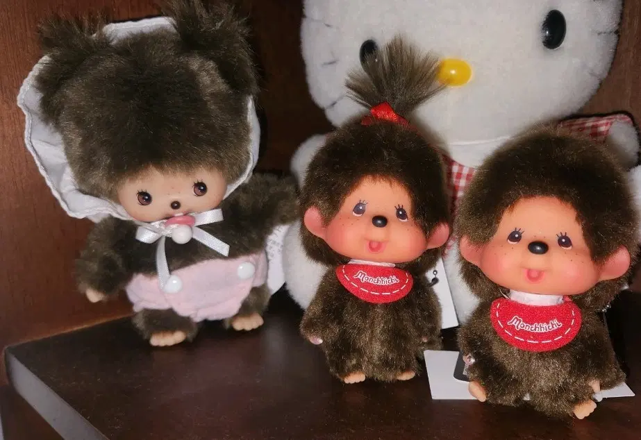 일괄) 몬치치인형 3개