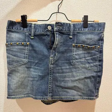HYSTERIC GLAMOUR KINKY JEANS 미니 스커트