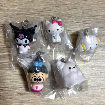 산리오 캐릭터즈 올스타즈 메지루시 액세서리 5개 세트