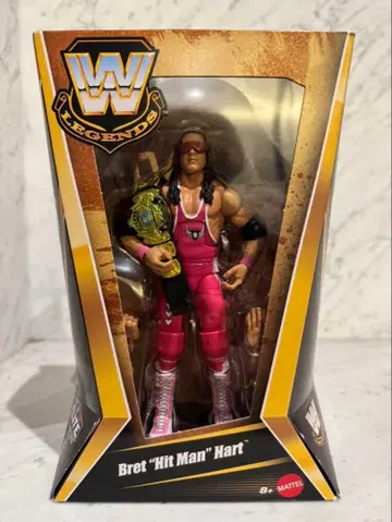 WWE 마텔 브렛 하트 프로레슬링 피규어