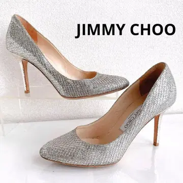JIMMY CHOO 지미추 라메 하이힐 펌프스 샌들