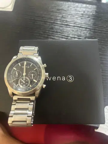 Sony wena 3 크로노그래프 손목시계