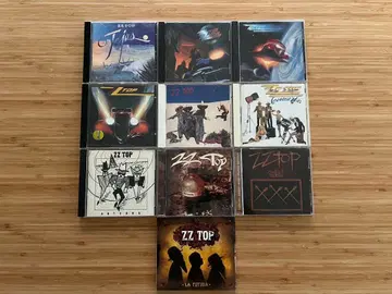 ZZ 탑 CD 10장 세트 엘리미네이터/베스트 외 명반 모음
