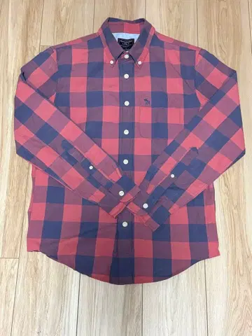 Abercrombie&Fitch 긴팔 셔츠 체크 무늬 S 사이즈
