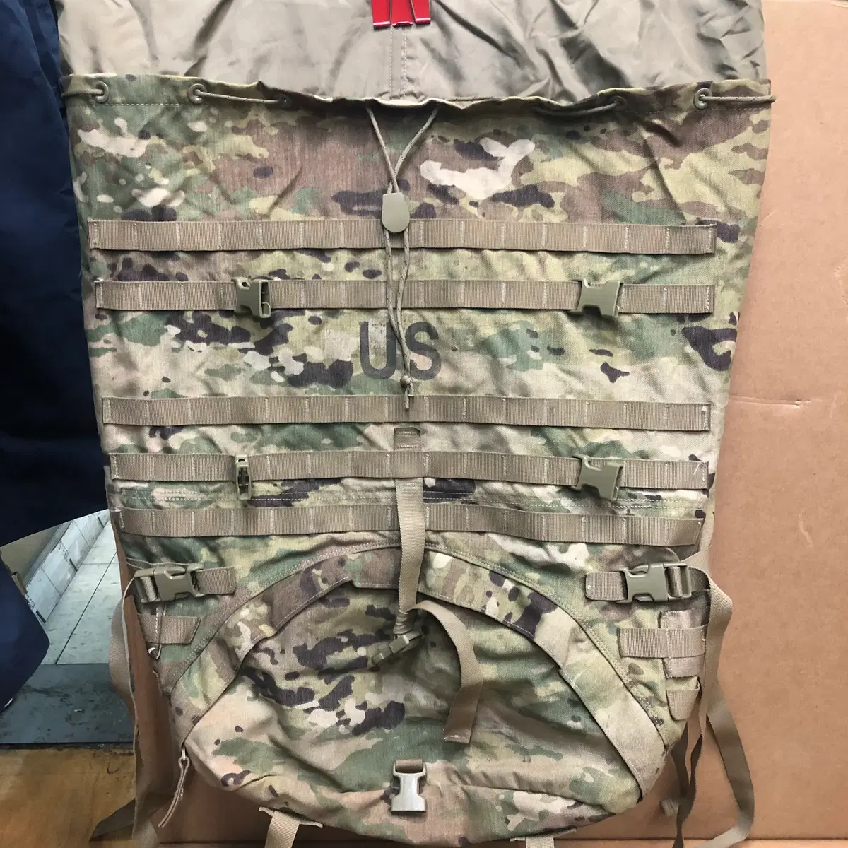 9. MOLLE II 멀티캠 라지 럭색 - 본체 단품 특A급 14