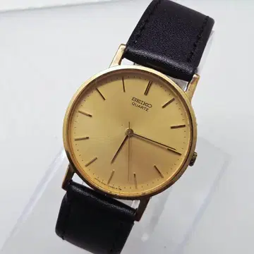 SEIKO 2C21-0120 골드 다이얼 벨트 새상품 배터리 새상품