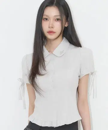 [오늘만 가격 인하] ILLIGO 세라 퍼프 블라우스 그레이