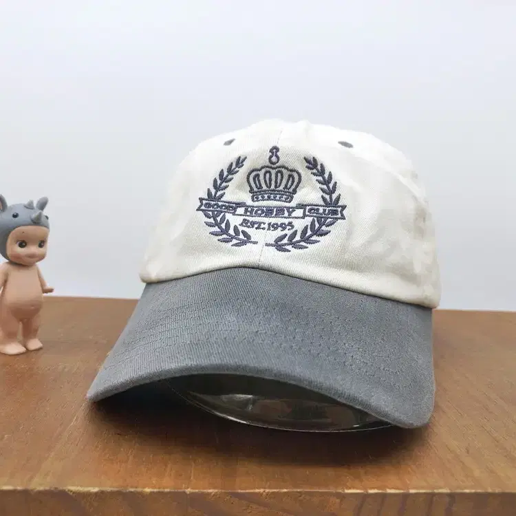 유니스디자인 볼캡 UNIISDESIGN Good Hobby 화이트 민트