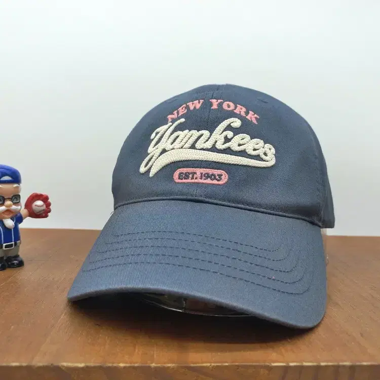 중고모자 MLB 뉴욕 양키스 EST 1903 라이트 네이비